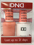 DND - Soak Off Gel Polish & Matching Nail Lacquer Set - #610 Orange Grove