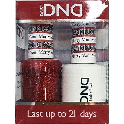 DND - Soak Off Gel Polish & Matching Nail Lacquer Set - #625 Merry Von