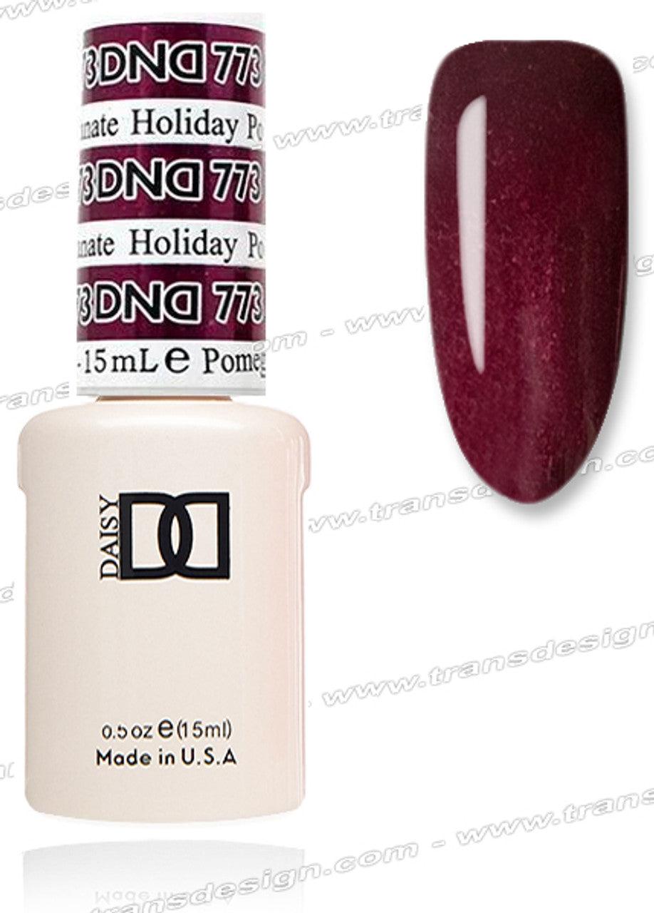 DND Duo Gel Polish & Matching Nail Lacquer #773 Holiday Pomegranate