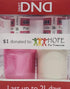 DND - Soak Off Gel Polish & Matching Nail Lacquer Set - #684 PINK TULLE