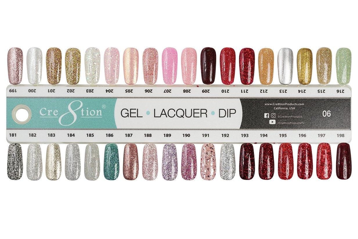 Cre8tion Soak Off Gel & Matching Nail Lacquer Set | 04 Wicker