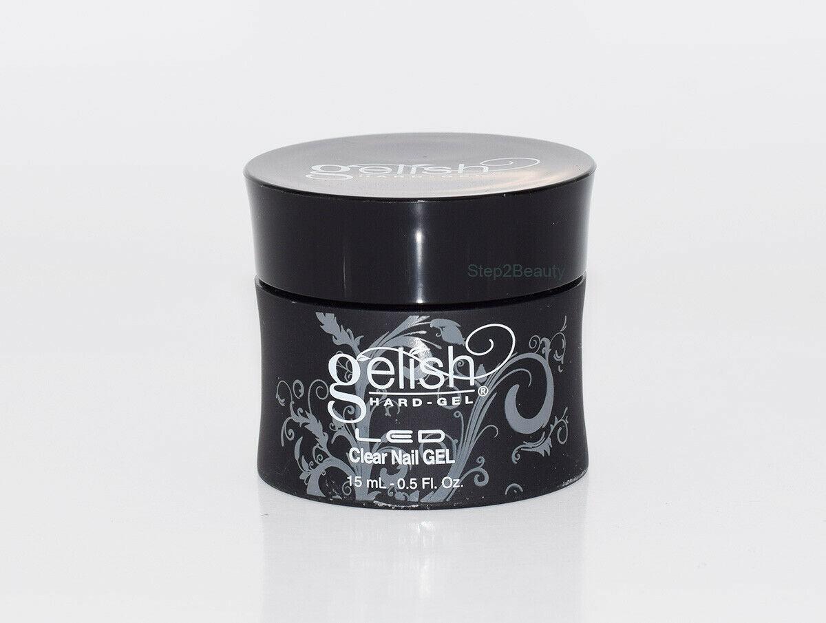 Gelish Hard Gel LED 0.5 Fl. Oz - CLEAR Nail Gel