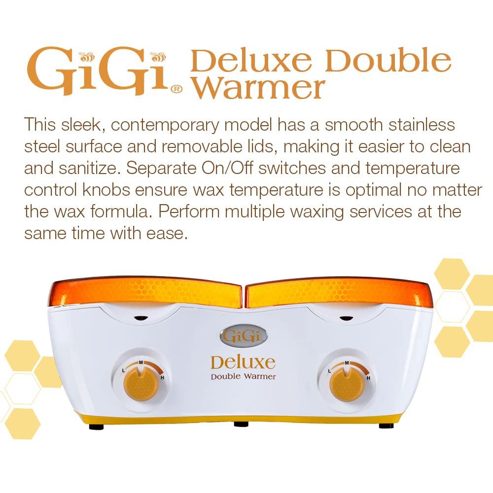 GiGi Deluxe Double Hair Removal Wax Warmer