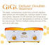 GiGi Deluxe Double Hair Removal Wax Warmer