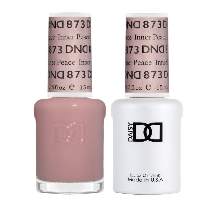 DND Gel Polish & Matching Nail Lacquer #873 Inner Peace