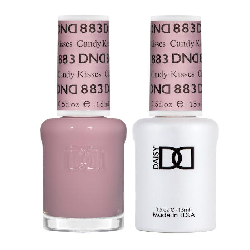 DND Gel Polish & Matching Nail Lacquer #883 Candy Kisses