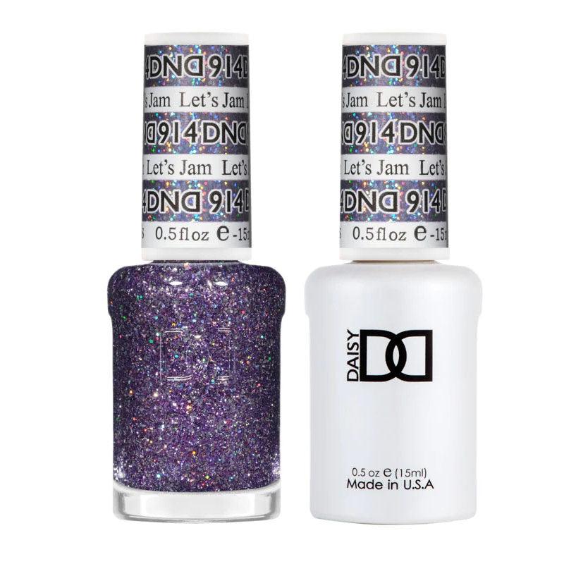 DND Gel Polish & Matching Nail Lacquer #914 Let’s Jam