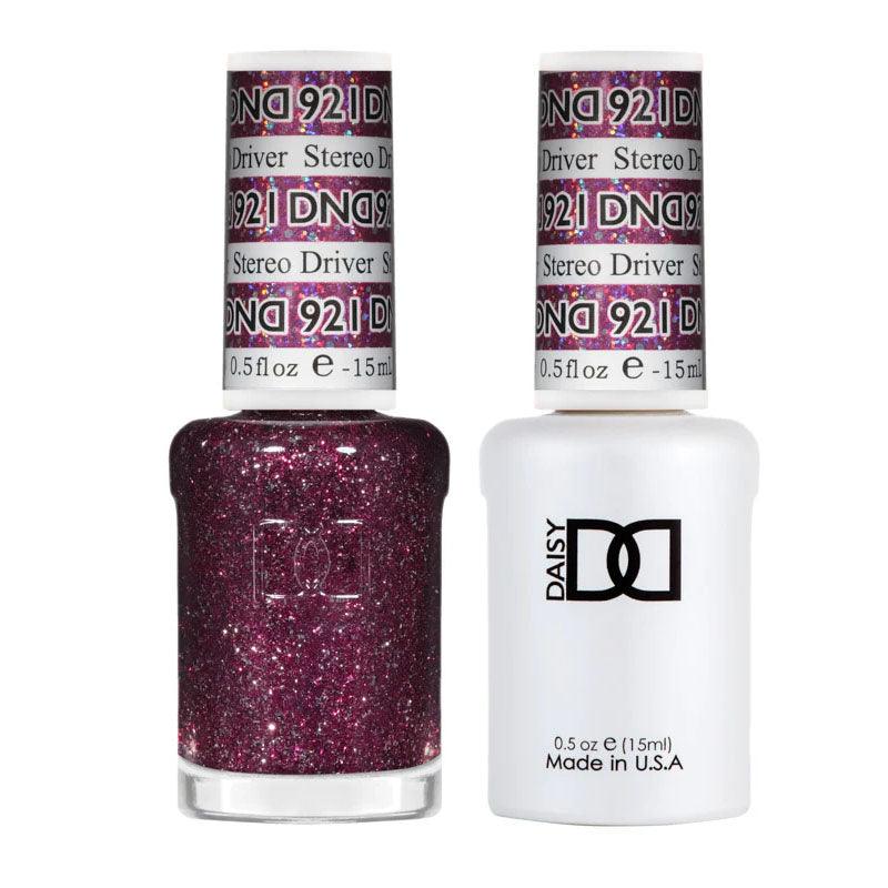DND Gel Polish & Matching Nail Lacquer #921 Stereo Driver