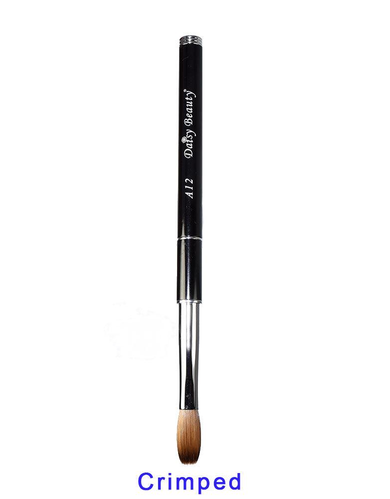 Daisy Beauty Professional Acrylic Nail Brush (Size #A12 Crimped)