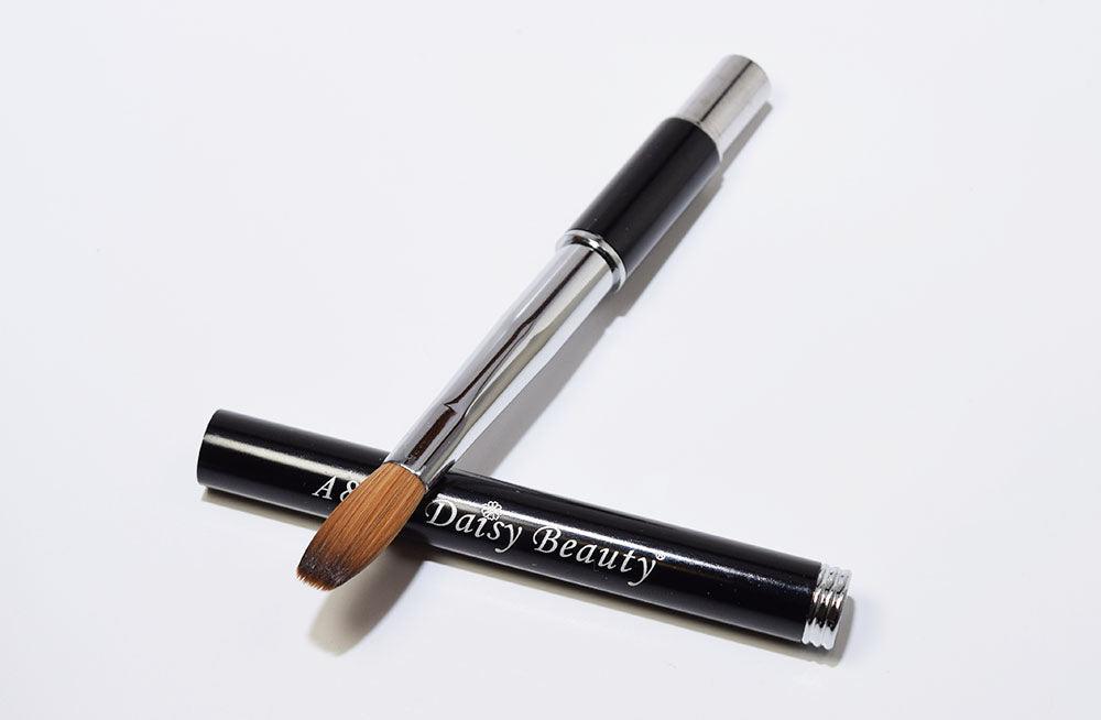 Daisy Beauty Professional Acrylic Nail Brush (Size #A8 Crimped)