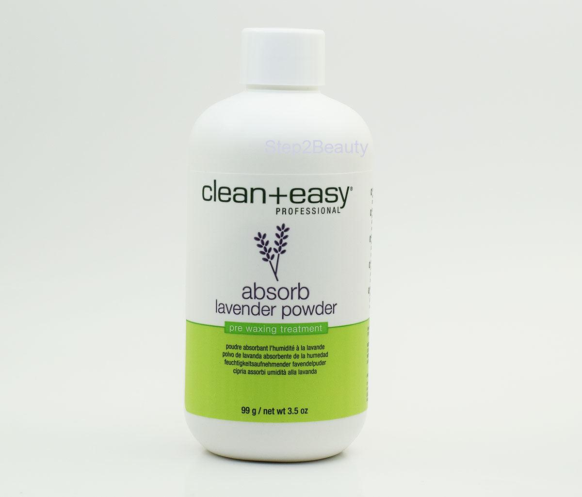 Clean+Easy Pre Waxing Treatment Absorb Lavender Powder 3.5 oz