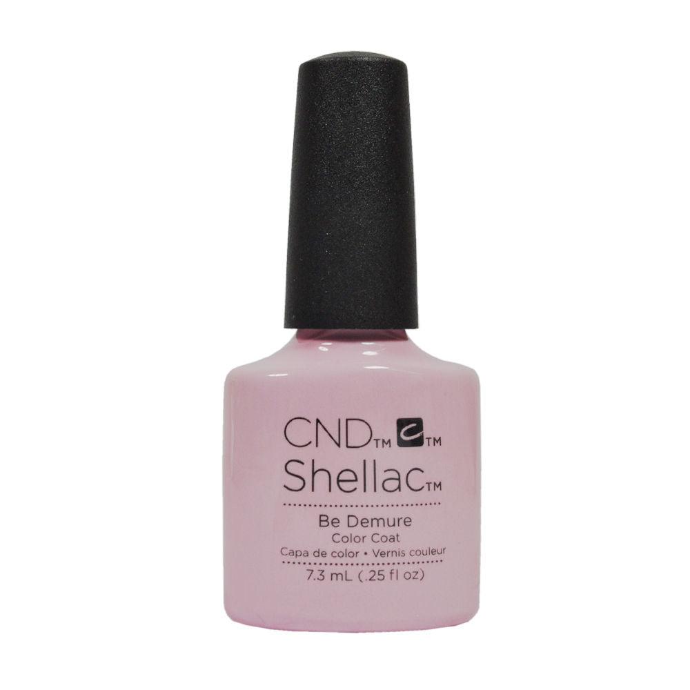 Star Shellac CND Shellac UV Soak off Gel Polish 0.25 oz | Be Demure – Daisy Nail Supply