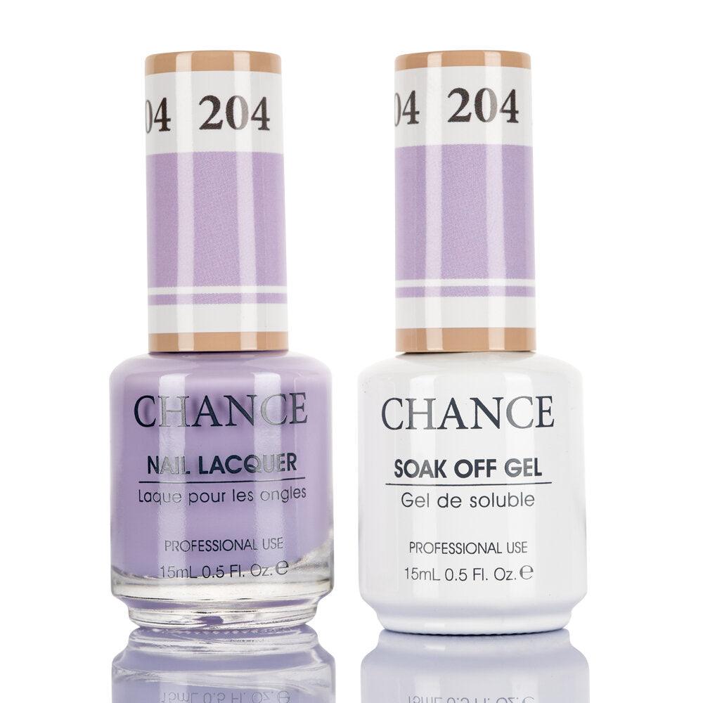 Chance DUO Gel & Nail Lacquer Matching 0.5oz - #204