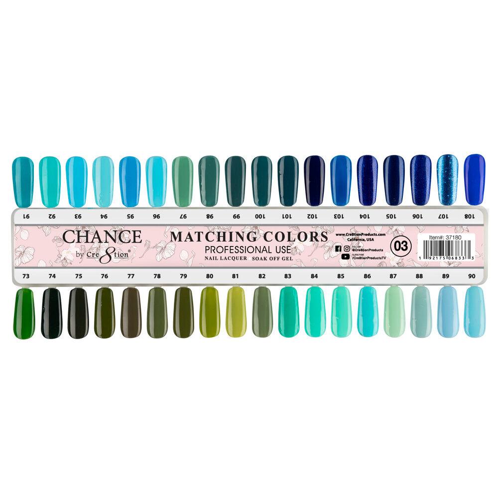 Chance DUO Gel & Nail Lacquer Matching 0.5oz - #018