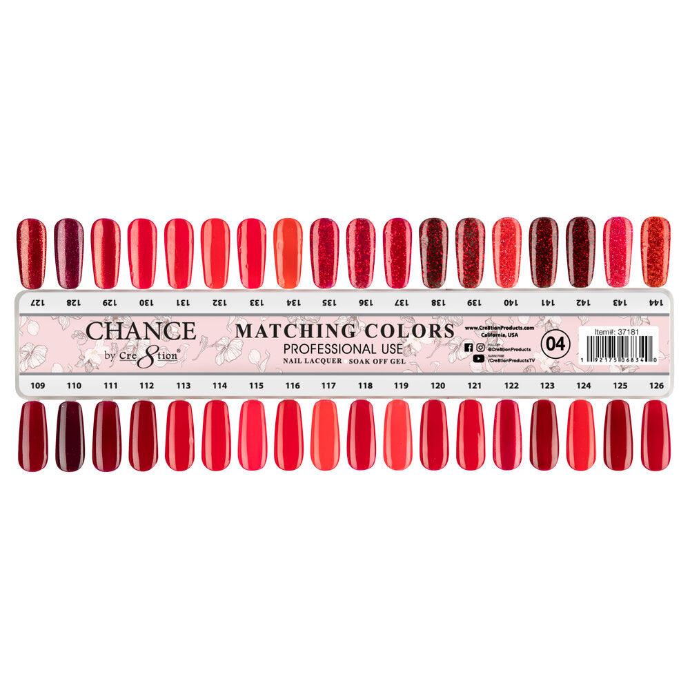 Chance DUO Gel & Nail Lacquer Matching 0.5oz - #001