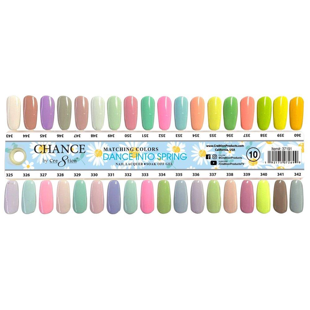 Chance DUO Gel & Nail Lacquer Matching 0.5oz - #001