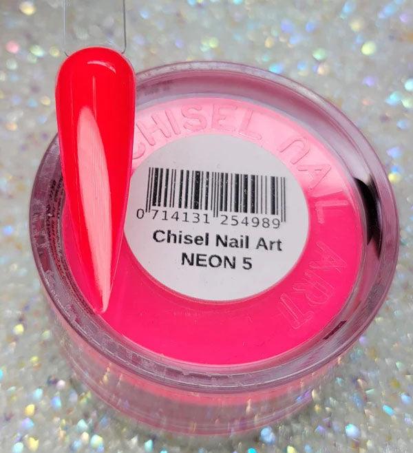 Chisel Nail Art Dipping Powder 2 Oz - Neon #5