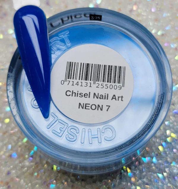 Chisel Nail Art Dipping Powder 2 Oz - Neon #7