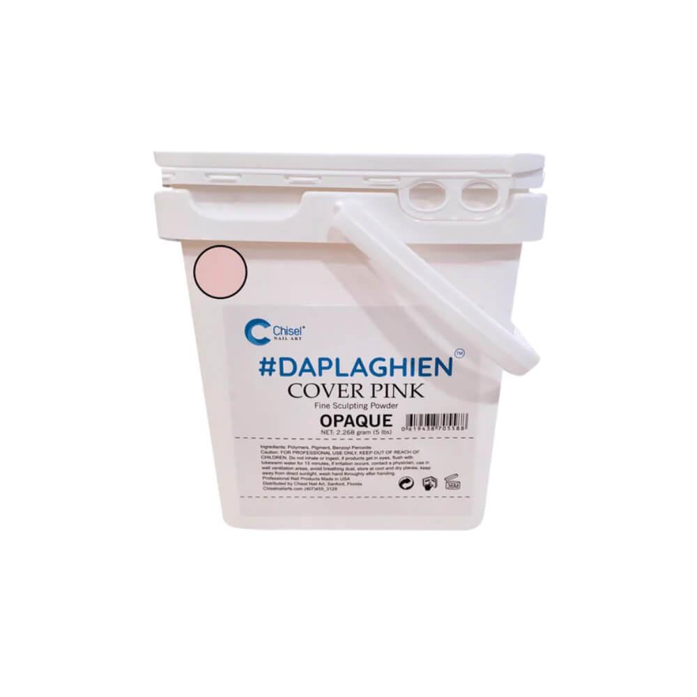 Chisel Daplaghien Powder - Cover Pink Opaque 5Lbs Bucket