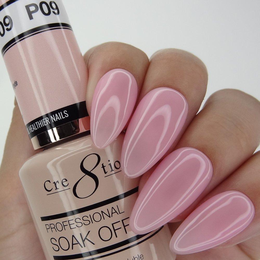 Cre8tion Soak Off Gel French Collection 0.5 Oz - P09