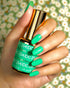 DND DC - Gel Polish & Matching Nail Lacquer Set - #254 FOREST GREEN