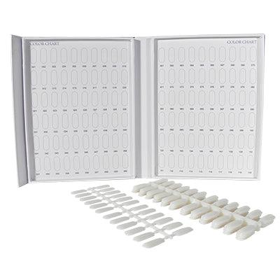 DL Professional Nail Art Display Color Chart Box with 120 Nail Tips DL-C376