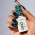 DND Duo Gel Polish & Matching Nail Lacquer #747 Aurora Green