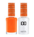 DND - Soak Off Gel Polish & Matching Nail Lacquer - #713 Orange Sherbet