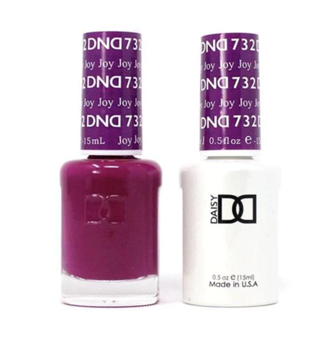 DND Duo Gel Polish & Matching Nail Lacquer #732 Joy