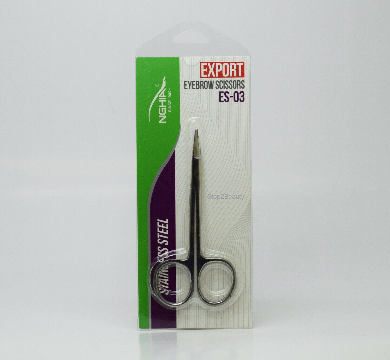 NGHIA Stainless Steel Eyebrow Scissor ES-03