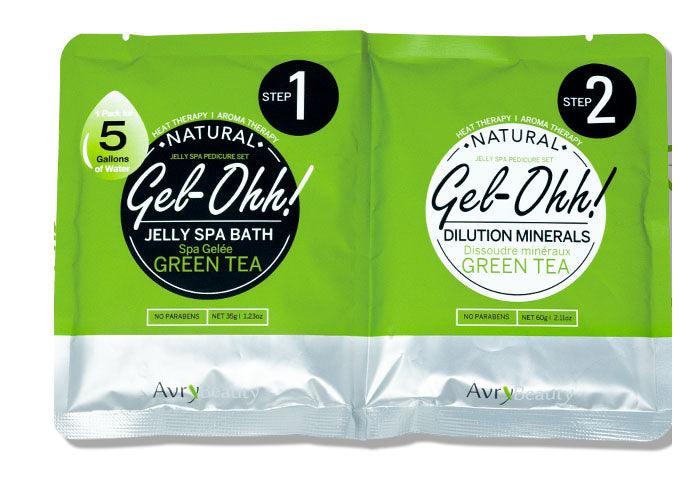Avry Jelly Spa Pedicure Foot Bath | GREEN TEA 30 Sets