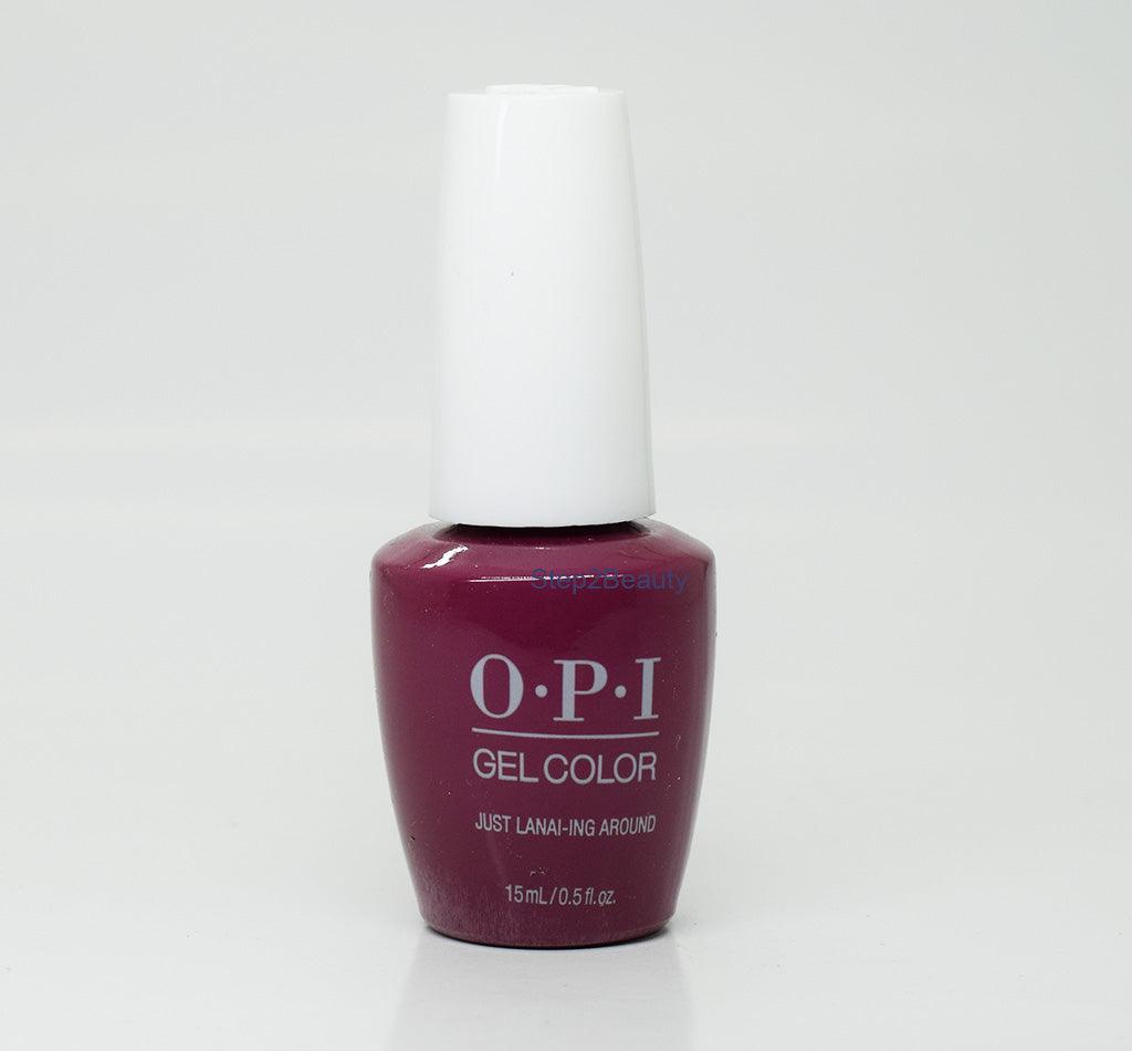OPI Soak Off Gel Polish 0.5 Oz - GC H72 Just Lanai-ing Around