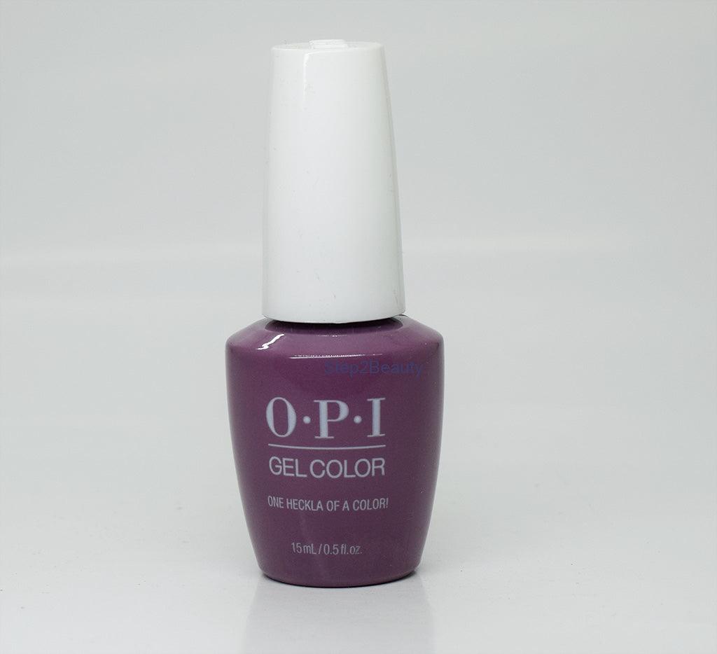 OPI Soak Off Gel Polish 0.5 Oz - GC i62 One Heckla Of A Color!