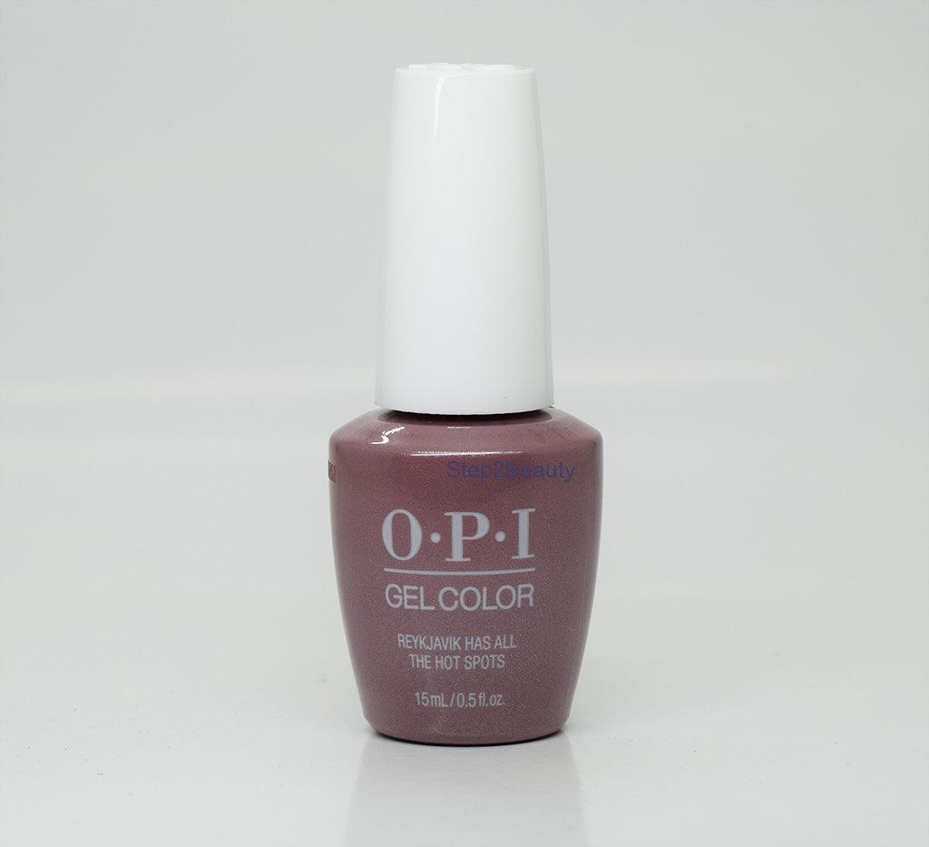 OPI Soak Off Gel Polish 0.5 Oz - GC i63 Reykjavik Has All The Hot Spots