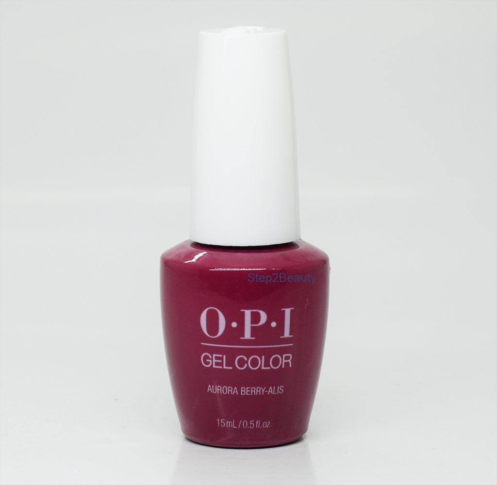 OPI Soak Off Gel Polish 0.5 Oz - GC i64 Aurora Berry-Alis