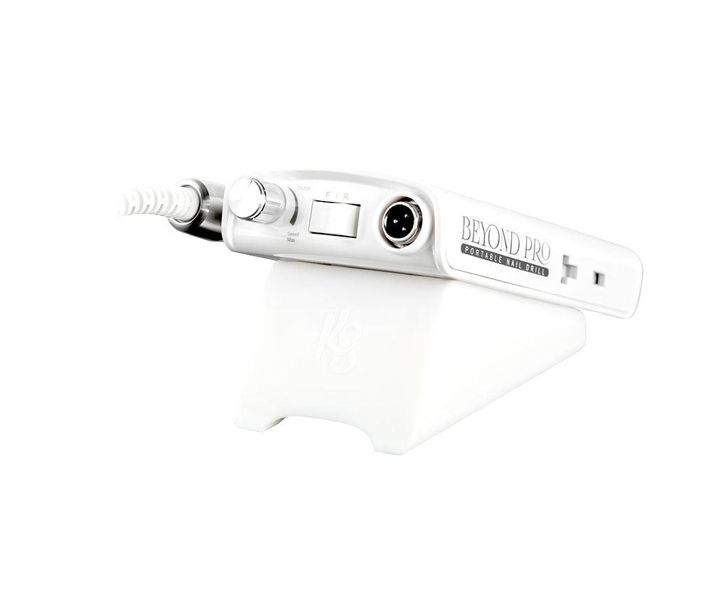 Kiara Sky Portable Rechargeable Nail Drill Machine - White