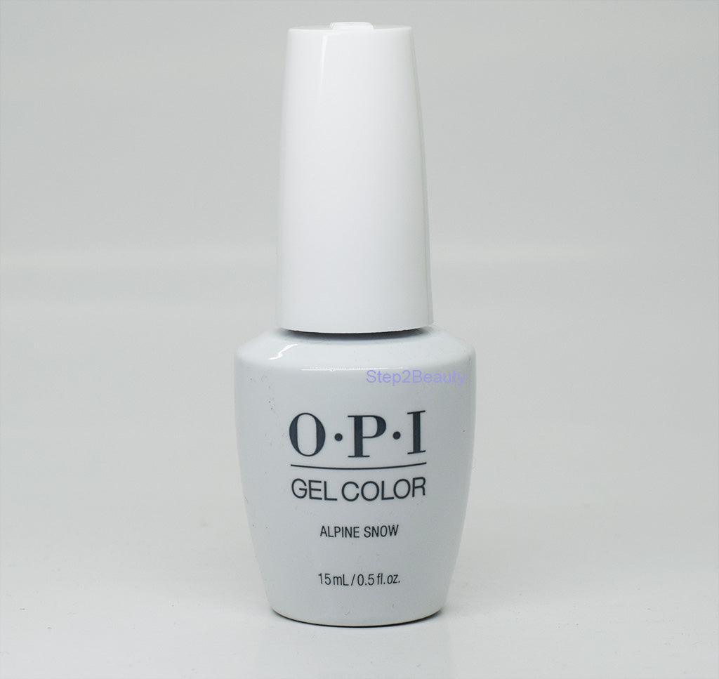 OPI Soak Off Gel Polish 0.5 Oz - GC L00 Alpine Snow
