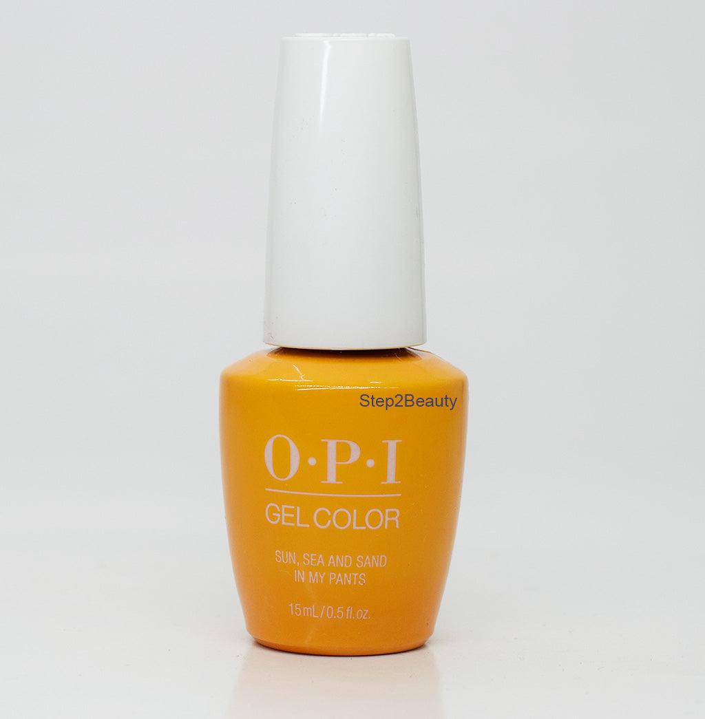 OPI Soak Off Gel Polish 0.5 Oz - GC L23 Sun Sea And Sand In My Pants