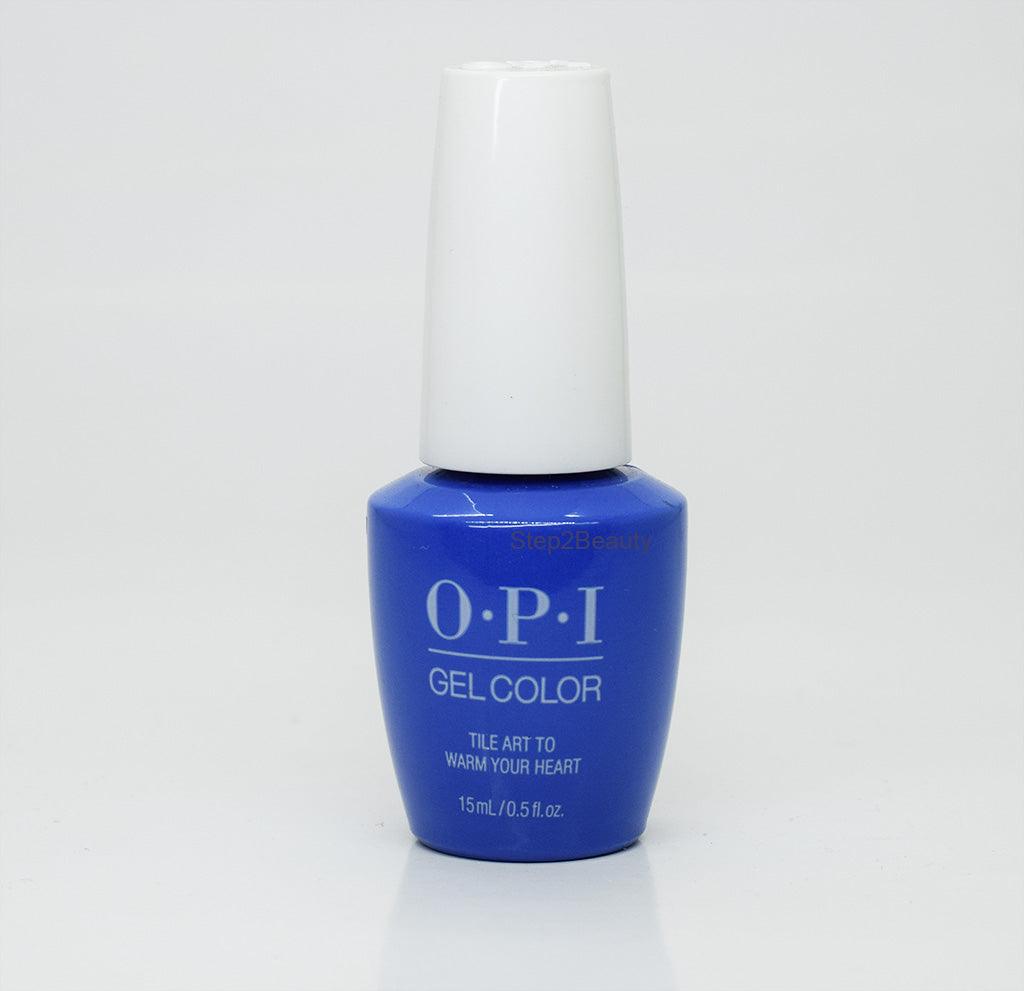 OPI Soak Off Gel Polish 0.5 Oz - GC L25 Tile Art to Warm Your Heart