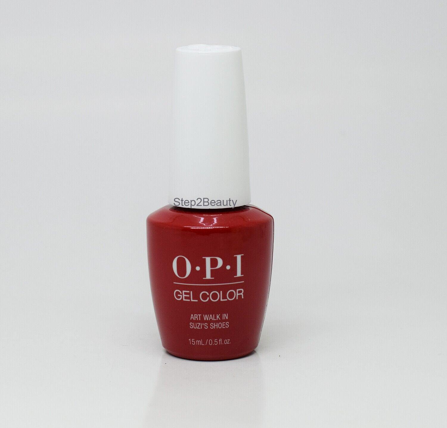 OPI Soak Off Gel Polish 0.5 Oz - GC LA06 ART WALK IN SUZI'S SHOES