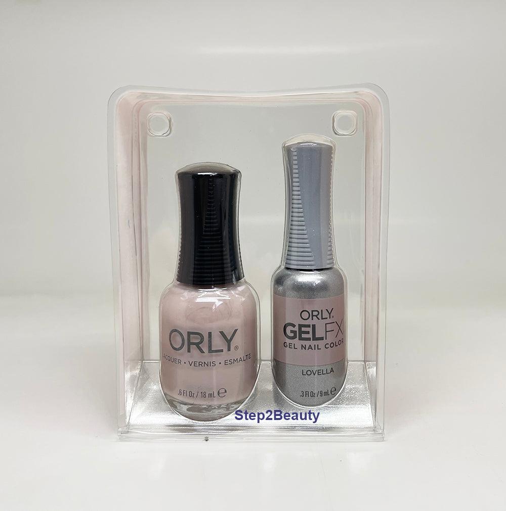 Orly Duo Perfect Pair Lacquer .6 Oz + GelFX .3 Oz - Lovella