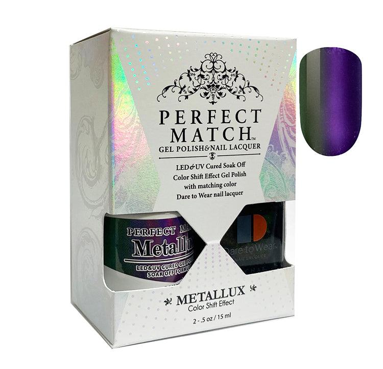 LeChat Perfect Match Metallux Gel Polish + Nail Lacquer #MLMS09 ANUBIS