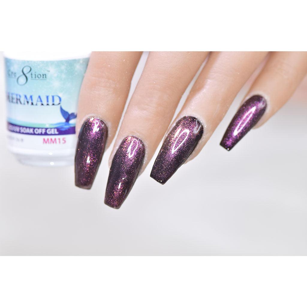 Cre8tion Soak Off Gel - Mermaid Collection #15