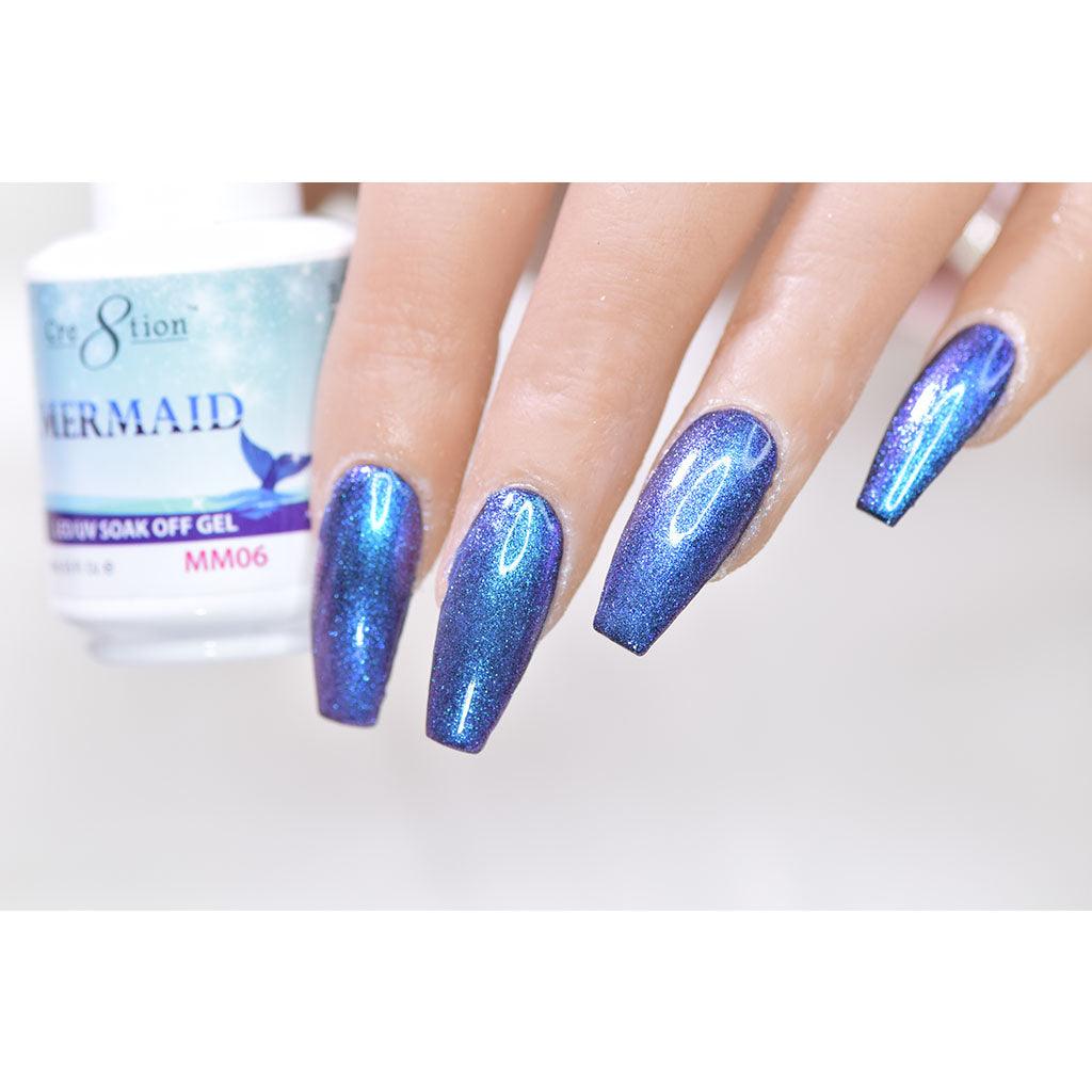 Cre8tion Soak Off Gel - Mermaid Collection #06