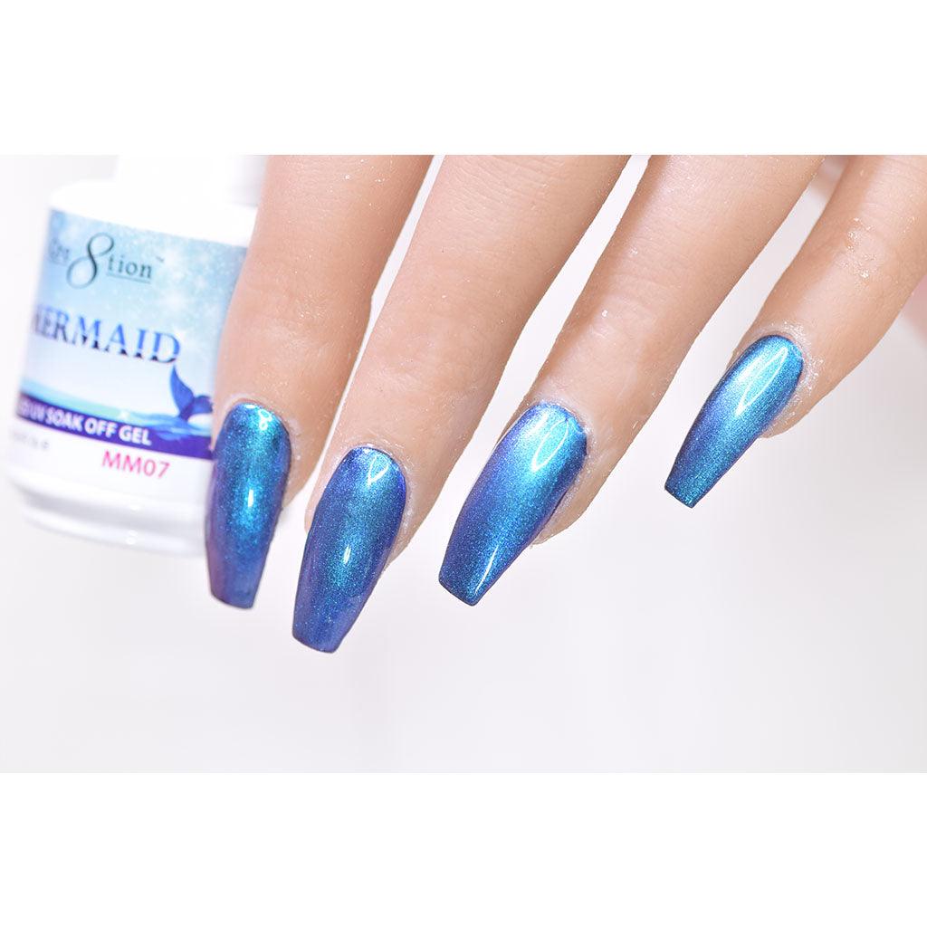 Cre8tion Soak Off Gel - Mermaid Collection #07