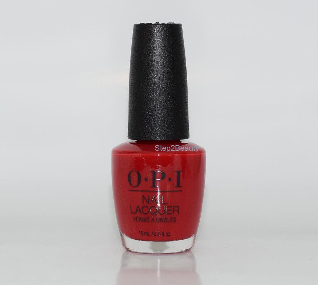 OPI Nail Lacquer 0.5 oz - NL N25 Big Apple Red