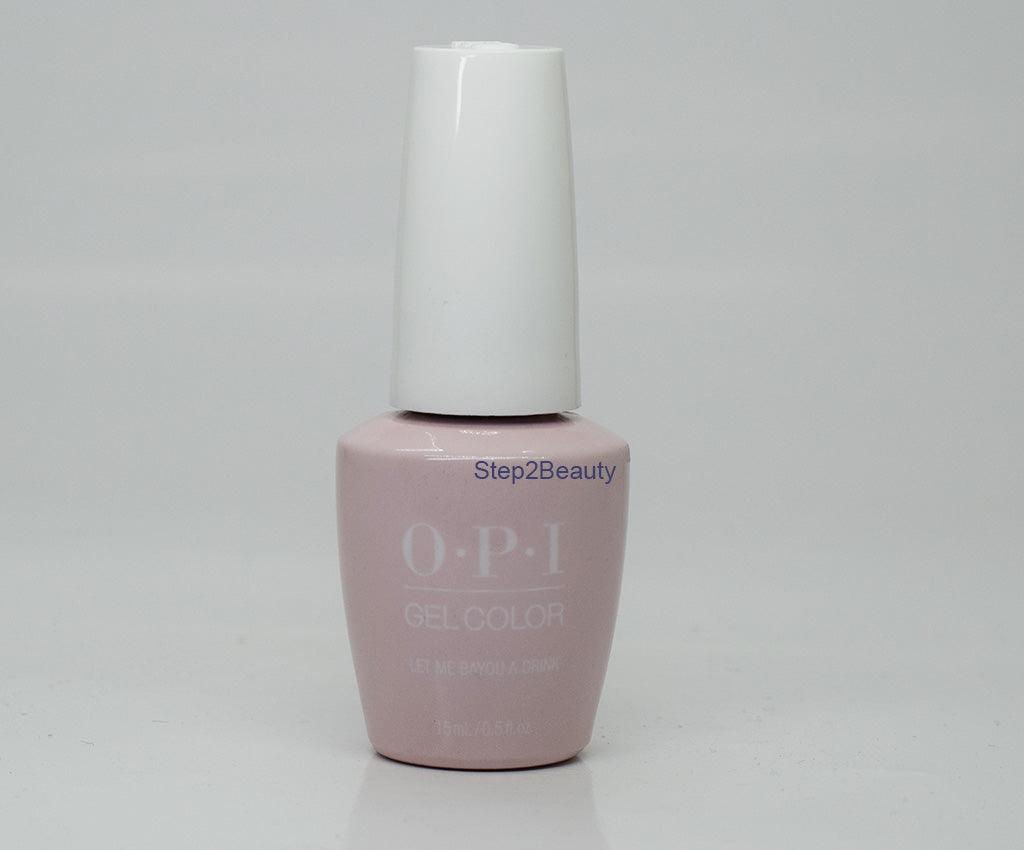 OPI Soak Off Gel Polish 0.5 Oz - GC N51 Let Me Bayou A Drink