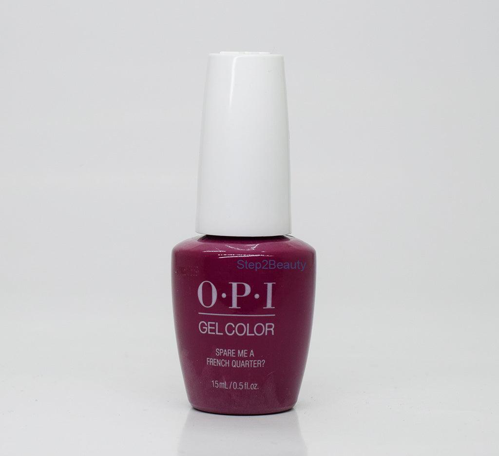 OPI Soak Off Gel Polish 0.5 Oz - GC N55 Spare Me A French Quarter?