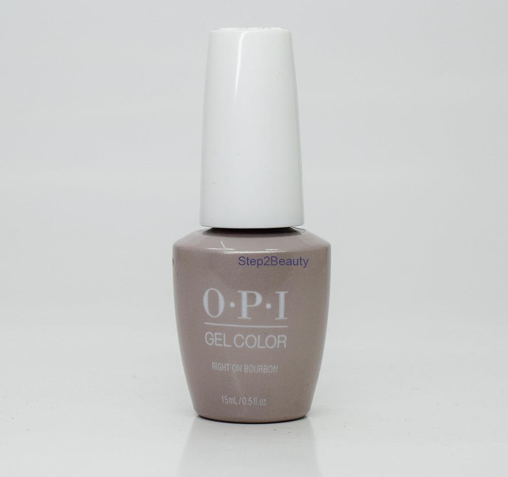OPI Soak Off Gel Polish 0.5 Oz - GC N59 Right on Bourbon