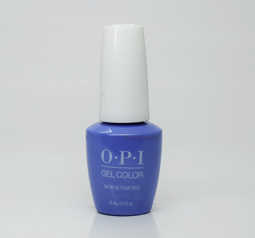 OPI Soak Off Gel Polish 0.5 Oz - GC N62 Show US Your Tips